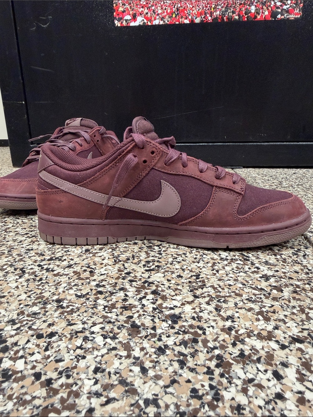 Nike Dunk Low Retro Burgandy Crush FB8895-600 Brand New - Picture 3 of 9